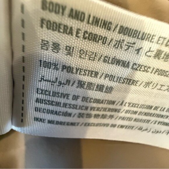 Abercrombie & Fitch Women’s Size Small Red Water Resistant Jacket Coat Hood - Picture 15 of 16